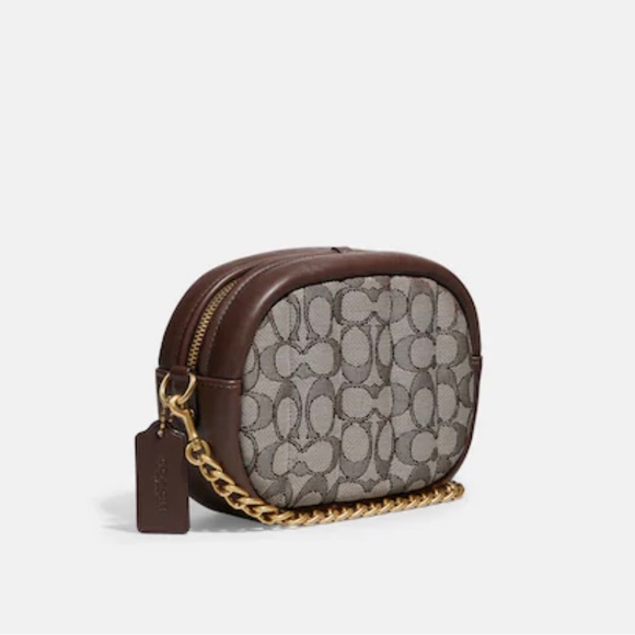 ✨Coach (NWT) Small Camera Bag In Signature Jacquard With Quilting✨ - Picture 2 of 13